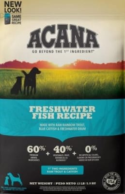 ACANA FRESHWATER FISH BLEND DOG (5.8kg - 11.35kg)