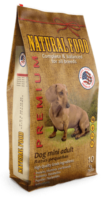 NATURAL FOOD PERRO MINI ADULTO (10kg)