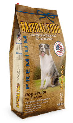 NATURAL FOOD SENIOR TODAS LAS RAZAS (15kg)