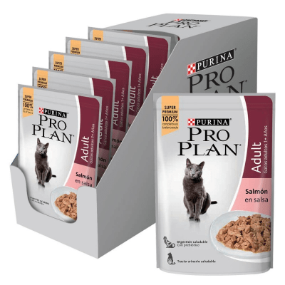 PROPLAN SACHET GATO ADULTO SALMON (85gr)