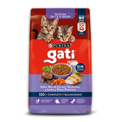 GATI GATITOS CARNE VERDURAS Y LECHE (15kg)