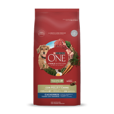 PURINA ONE CACHORRO TODOS LOS TAMAÑOS POLLO&CARNE (2kg - 6kg - 12kg)1