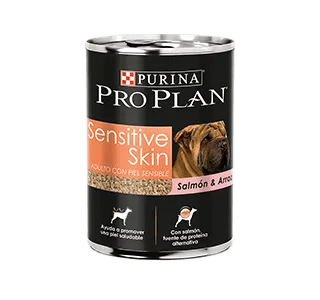 PROPLAN LATA PERRO SENSITIVE SKIN SALMON/ARROZ (368g)