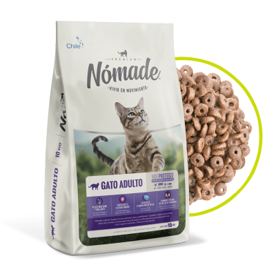 NOMADE GATO ADULTO (3kg -10kg)