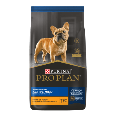 PROPLAN ADULTO ACTIVE MIND RAZA PEQUEÑA (SENIOR 3kg - 7.5kg)