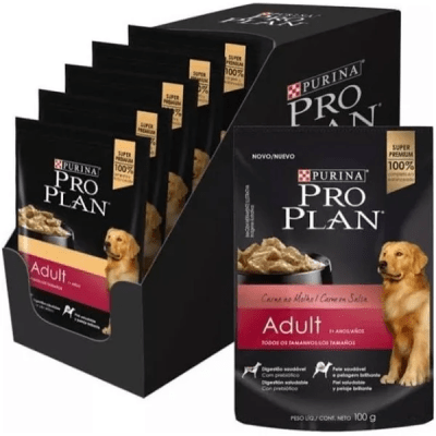 PROPLAN SACHET PERRO ADULTO CARNE (100gr)