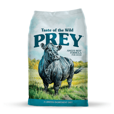 TASTE OF THE WILD PREY PERRO ANGUS BEEF (11.34kg)