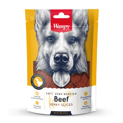 WANPY PERRO BEEF JERKY SLICES