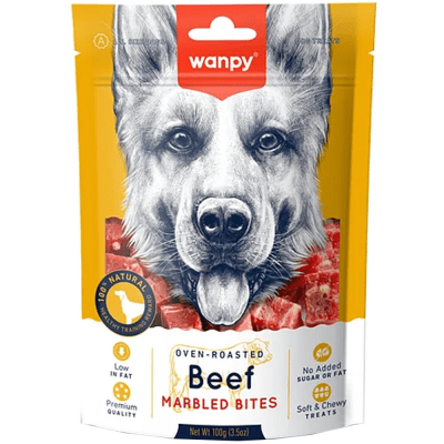 WANPY PERRO BEEF MARBLED BITES (100gr)