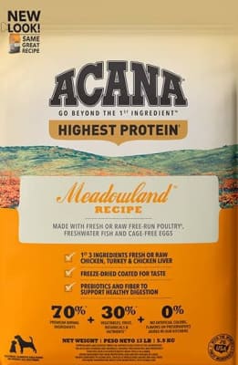 ACANA MEADOWLAND DOG (11.35kg)