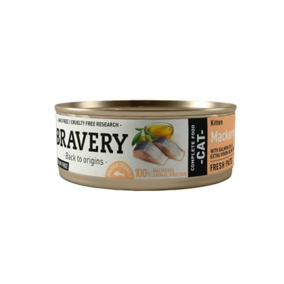 BRAVERY LATA MACKEREL KITTEN (70gr)