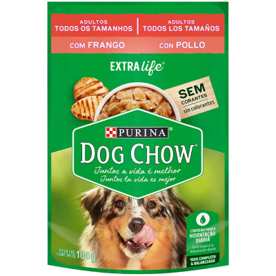 DOGCHOW SACHET ADULTOS TODOS LOS TAMAÑOS POLLO (100gr)1
