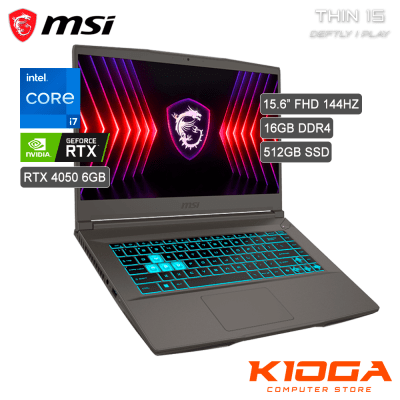 NB MSI THIN 15 B13VE 15.6