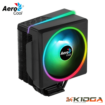 AIR COOLER AEROCOOL CYLON 4F ARGB PWM 4P BLACK