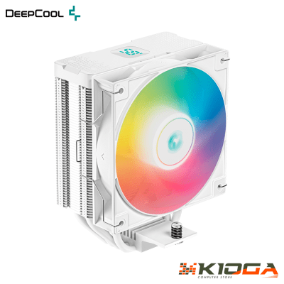 AIR COOLER DEEPCOOL AG400 DIGITAL WHITE ARGB