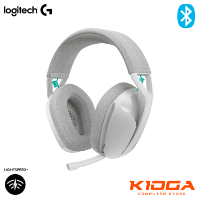 AUDÍFONO GAMER INALÁMBRICO LOGITECH G321 LIGHTSPEED BLANCO, 2.4 GHZ, BLUETOOTH