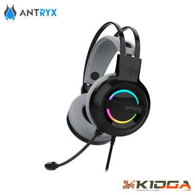 AUDIFONO ANTRYX IRIS-K GRAY 7.1 VIRTUAL - BLACK