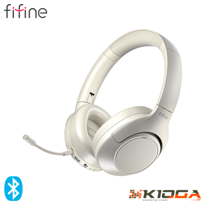 AUDIFONO FIFINE X3 OVER EAR WIRELESS BLUETOOTH 5.3 CON CANCELACION DE RUIDO ACTIVA - WHITE1