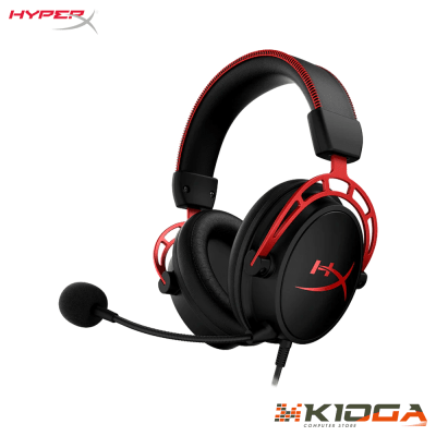 AUDIFONO HYPERX CLOUD ALPHA BLACK/RED