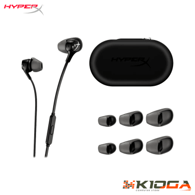 AUDIFONO HYPERX CLOUD EARBUDS II RED1