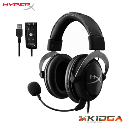 AUDIFONO HYPERX CLOUD II GUN/MET