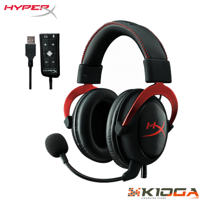 AUDIFONO HYPERX CLOUD II RED