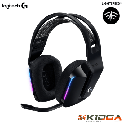 AUDIFONO LOGITECH G733 LIGHTSPEED WIRELESS BLACK