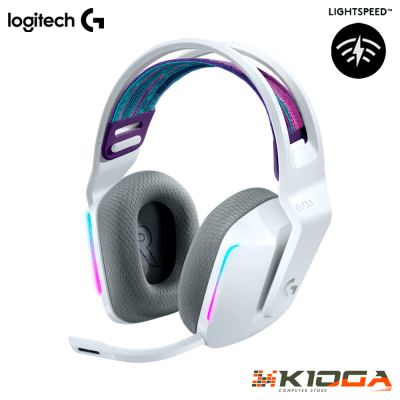 AUDIFONO LOGITECH G733 LIGHTSPEED WIRELESS WHITE
