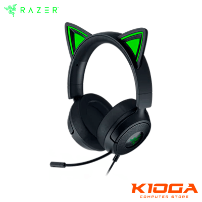 AUDIFONO RAZER KRAKEN KITTY V3 X 3.5MM 7.1 SURROUND BLACK
