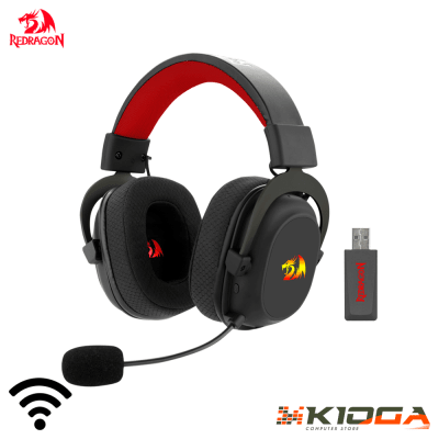 AUDIFONO REDRAGON ZEUS X RGB WIRELESS BLACK
