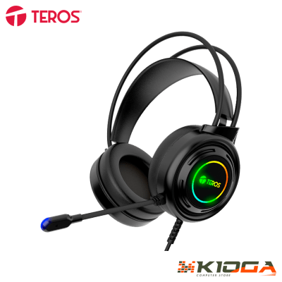 AUDIFONO TEROS GAMING TE-8120N ESTEREO RGB