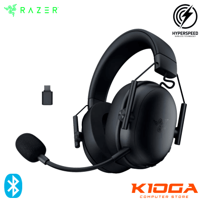 AUDIFONO WIRELESS RAZER BLACKSHARK V3 X HYPERSPEED 70H 7.1 BLACK - WIRED/BT/2.4G