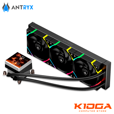 REFRIGERACIÓN LÍQUIDA ANTRYX TRITON VISION XT360 360MM ARGB LCD 3.4?1