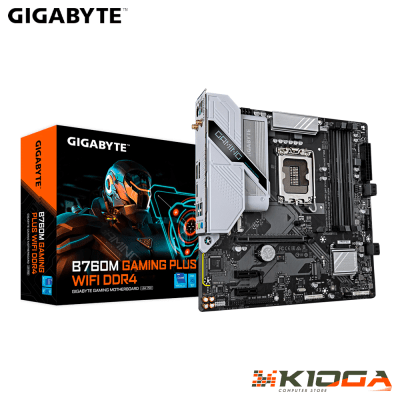PLACA INTEL LGA1700 GIGABYTE B760M GAMING PLUS WIFI DDR4