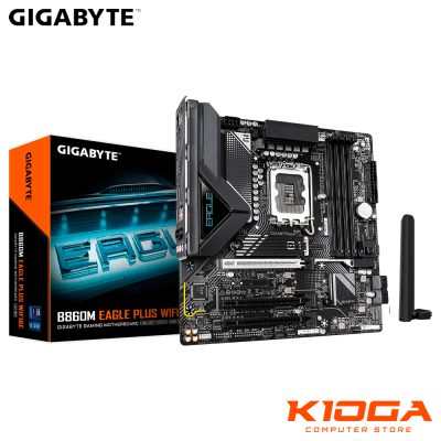 PLACA INTEL LGA1851 GIGABYTE B860M EAGLE PLUS WIFI6E DDR5