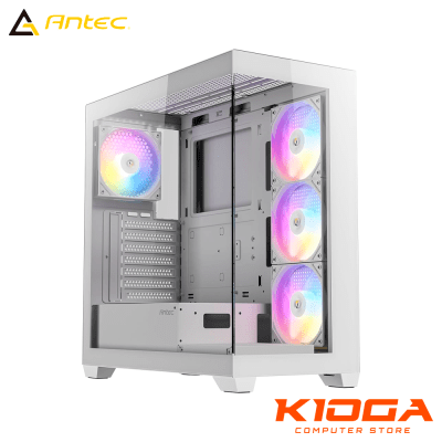 CASE ANTEC CX300 ARGB WHITE, FAN X4, 2 USB 2.0 + USB3.01