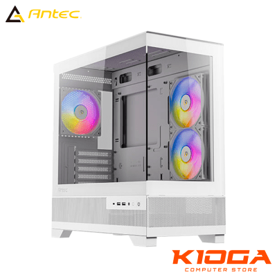 CASE ANTEC CX500M ARGB WHITE, FAN X3, TYPE-C + 2 USB3.01