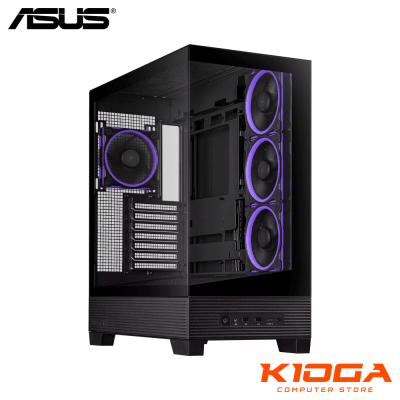 CASE ASUS A31 PLUS BLACK ARGB, FAN X4, TYPE-C + 2 USB3.2