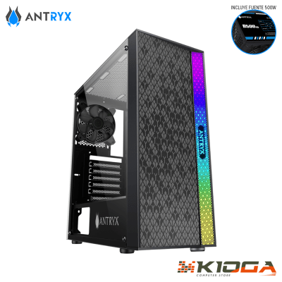 CASE C/FUENTE ANTRYX XTREME NC-253 + B500W