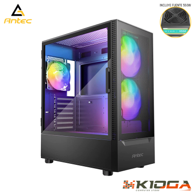 CASE C/FUENTE ANTEC NX4155 + 550W1