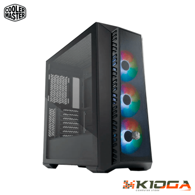 CASE COOLER MASTER MASTERBOX 520 MESH BLACK1