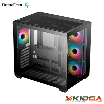 CASE DEEPCOOL CG530 4F ARGB BLACK - 2 USB 3.0 + TYPE-C1