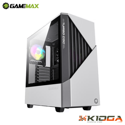 CASE GAMEMAX CONTACT COC TURBO WHITE/BLACK