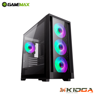 CASE GAMEMAX DEFENDER TG ARGB (M-ATX)1