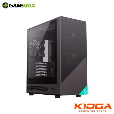 CASE GAMEMAX FOCUS BK MALLA 3 FAN ARGB1