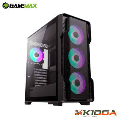 CASE GAMEMAX SIEGE BLACK ARGB1