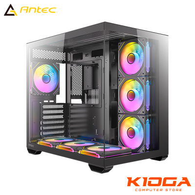 CASE GAMER ANTEC CX MIRROR ARGB BLACK, MID TOWER, 7 FAN ARGB, ATX, USB TYPE-C USB 3.0 USB 2.01