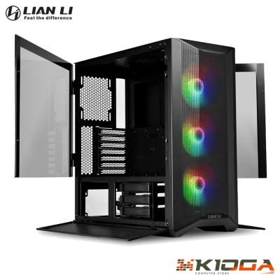 CASE LIAN LI LANCOOL II MESH BLACK1