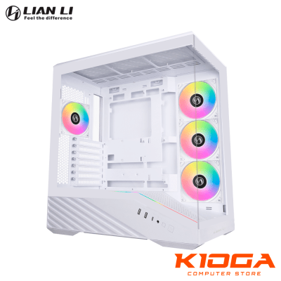 CASE LIAN LI VECTOR V100R WHITE, ARGB FAN X4, 2 USB 3.0 + 1 USB TYPE-C