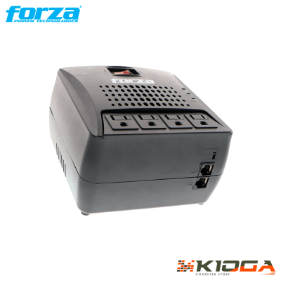 ESTABILIZADOR FORZA FVR-3002 3000VA/1500W 4 SALIDAS 220V NEMA1